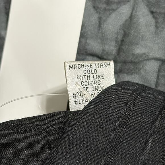 MODA CAMPIA men’s size medium black button up short sleeve casual shirt business - Picture 8 of 10